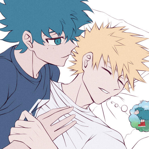 BakuDeku Morning Kiss